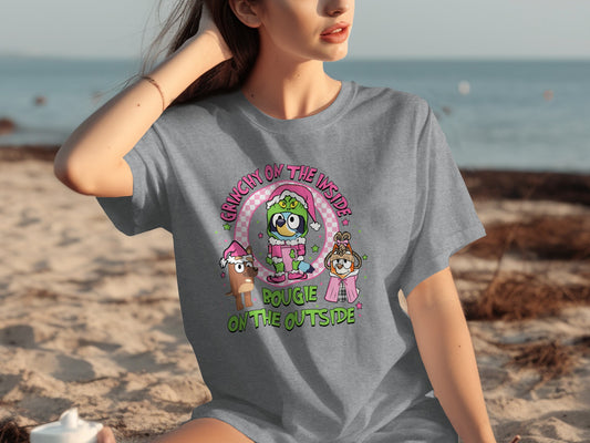 Grinchy On the Inside Bougie on the Outside T-shirt