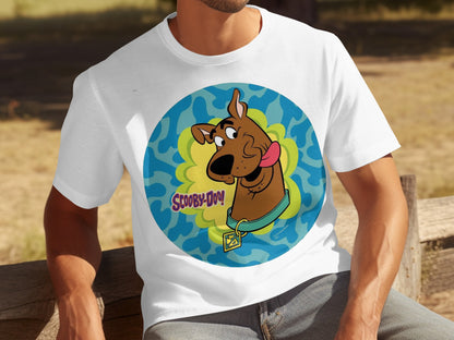 Scooby-Doo Graphic Tee with Fun Cartoon Illustration