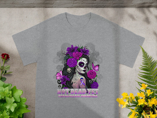 Not Dead Yet Fibromyalgia Awareness T-shirt