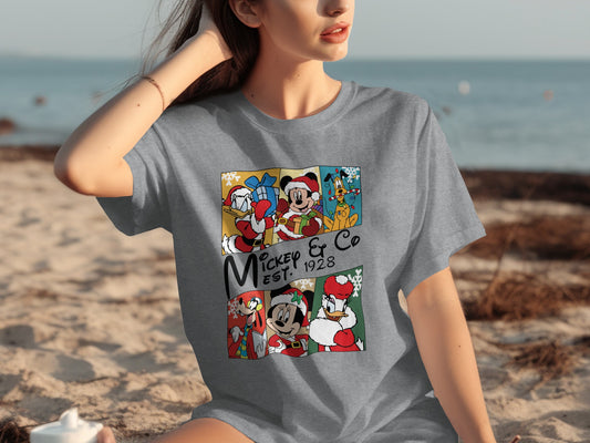 Mickey & Co Est. 1928 Graphic Design Shirt