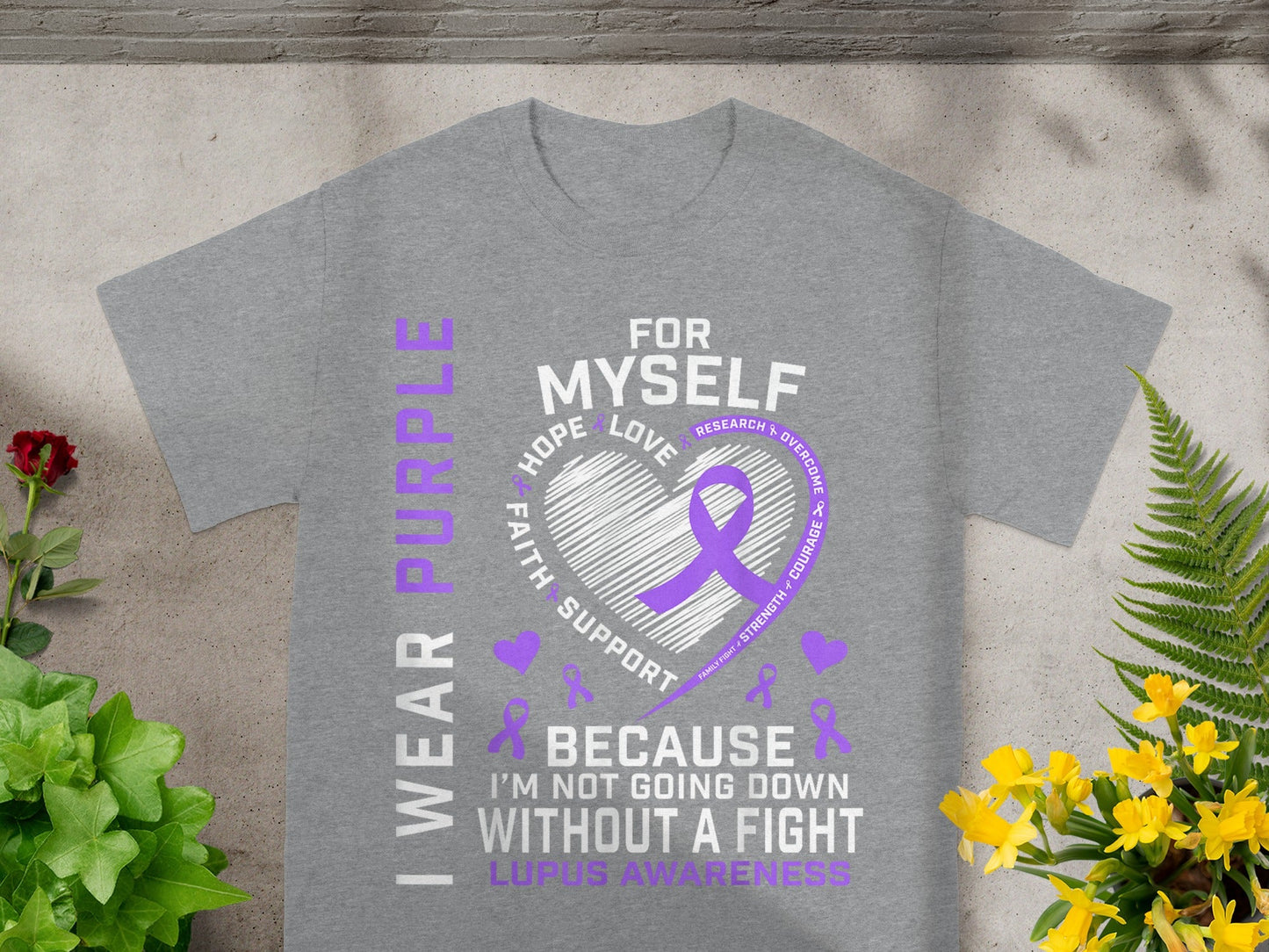 Purple Lupus Awareness I Wear Purple For Myself Product
