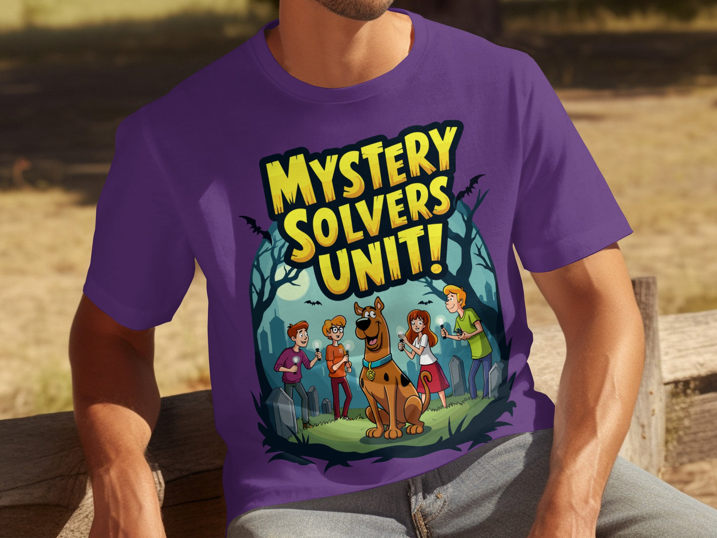 Mystery Solvers Unit Graphic Tee Shirt