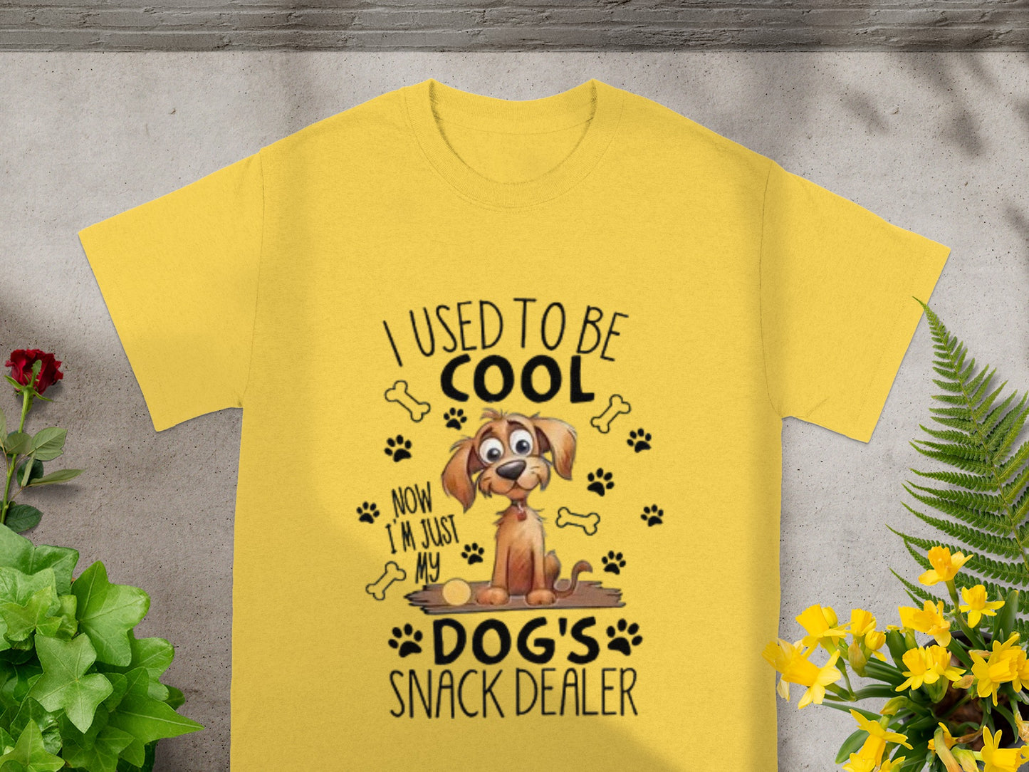 I Used To Be Cool Now I'm Just My Dog's Snack Dealer Shirt