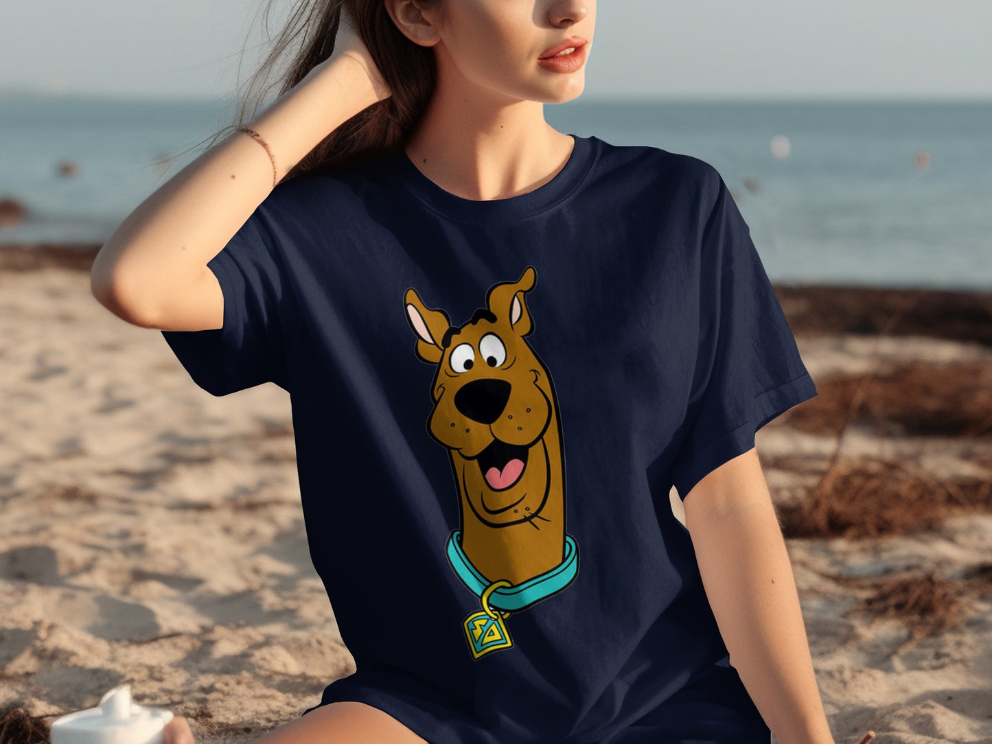 Scooby-Doo Cartoon Character Graphic T-Shirt