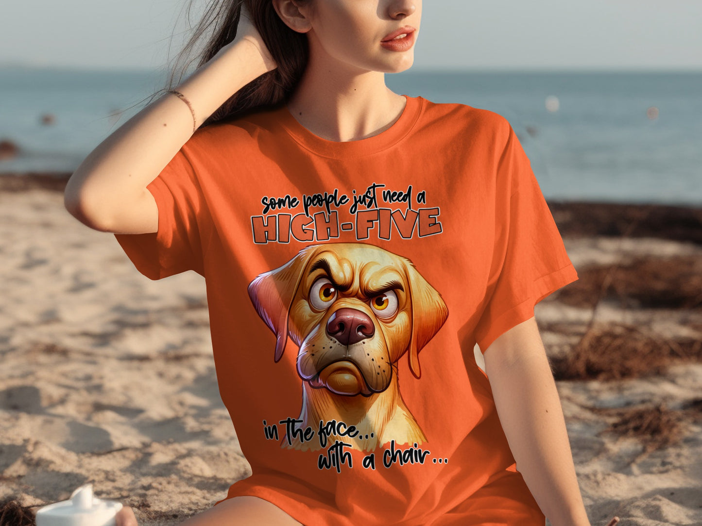Some People Just Need A High-Five Funny T-Shirt