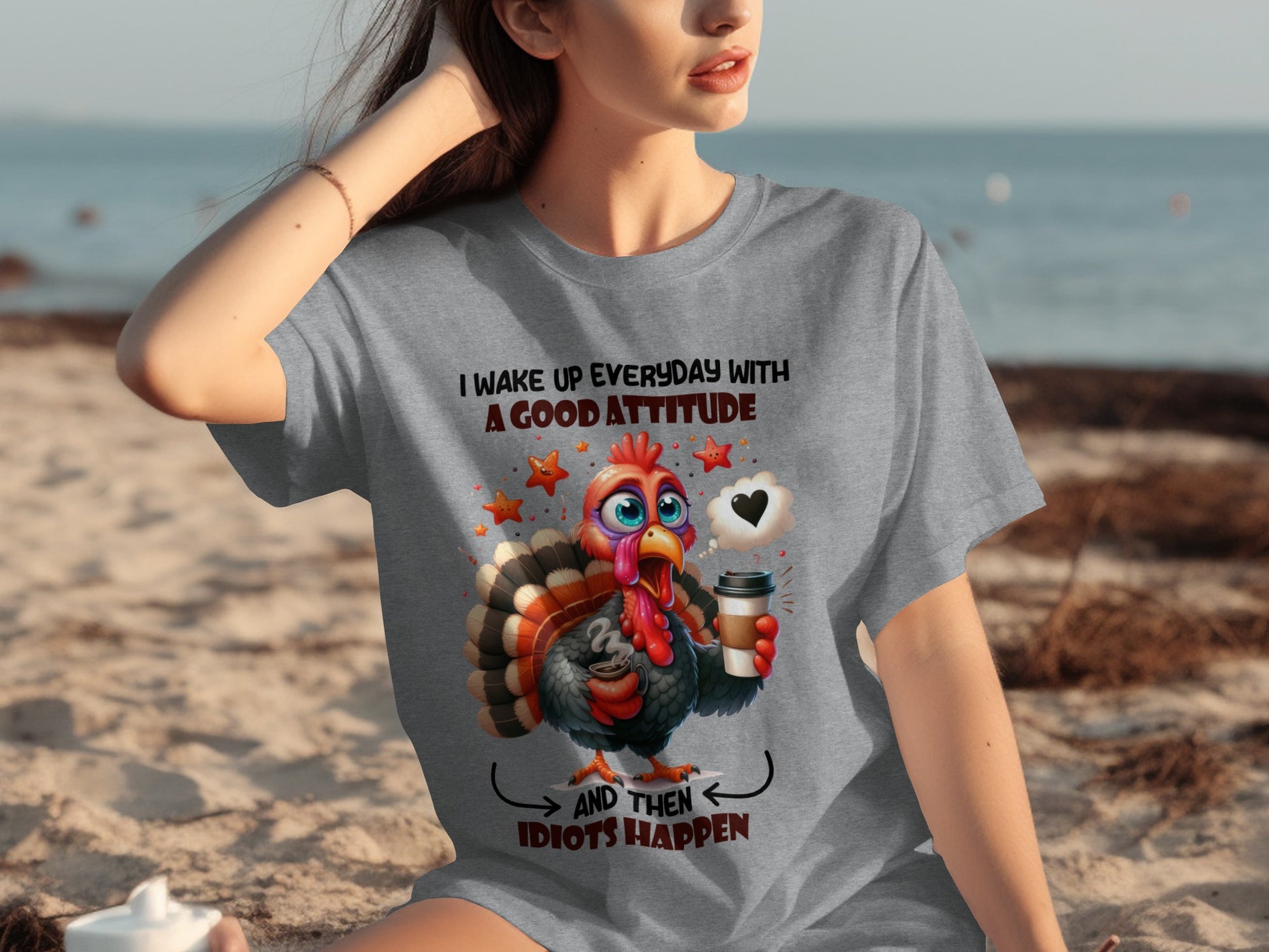 I Wake Up Everyday With A Good Attitude Funny Shirt
