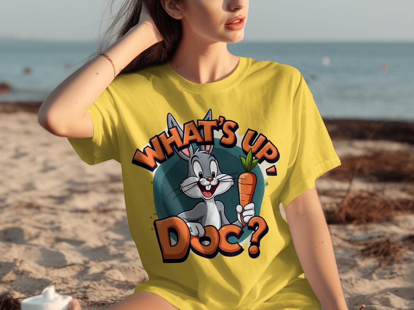 What's Up Doc Bugs Bunny Graphic T-Shirt for Fans