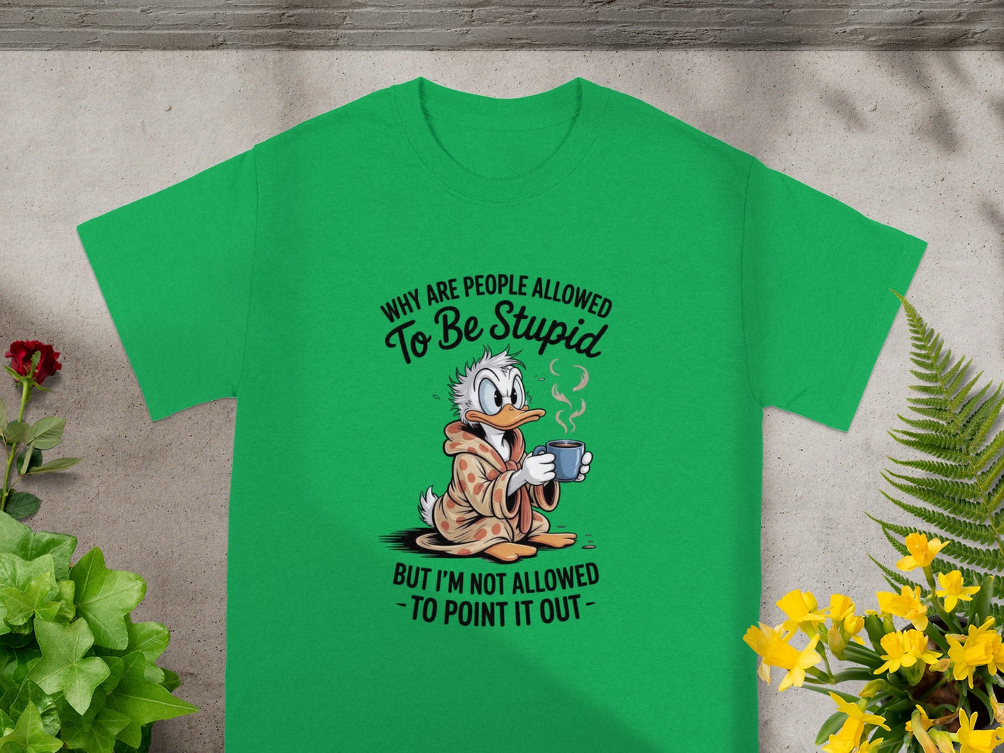 Why Are People Allowed To Be Stupid T-Shirt
