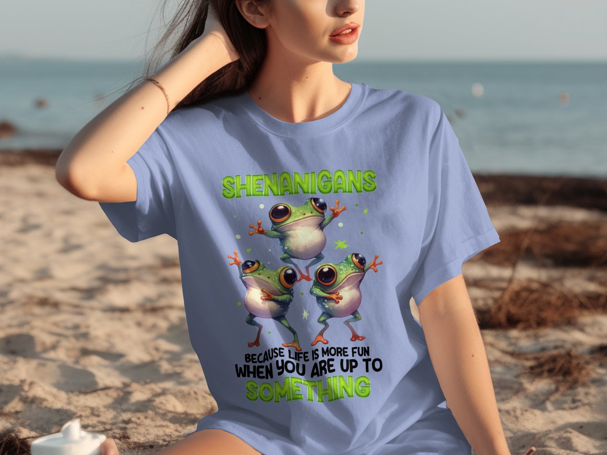 Shenanigans Because Life is More Fun Graphic T-shirt