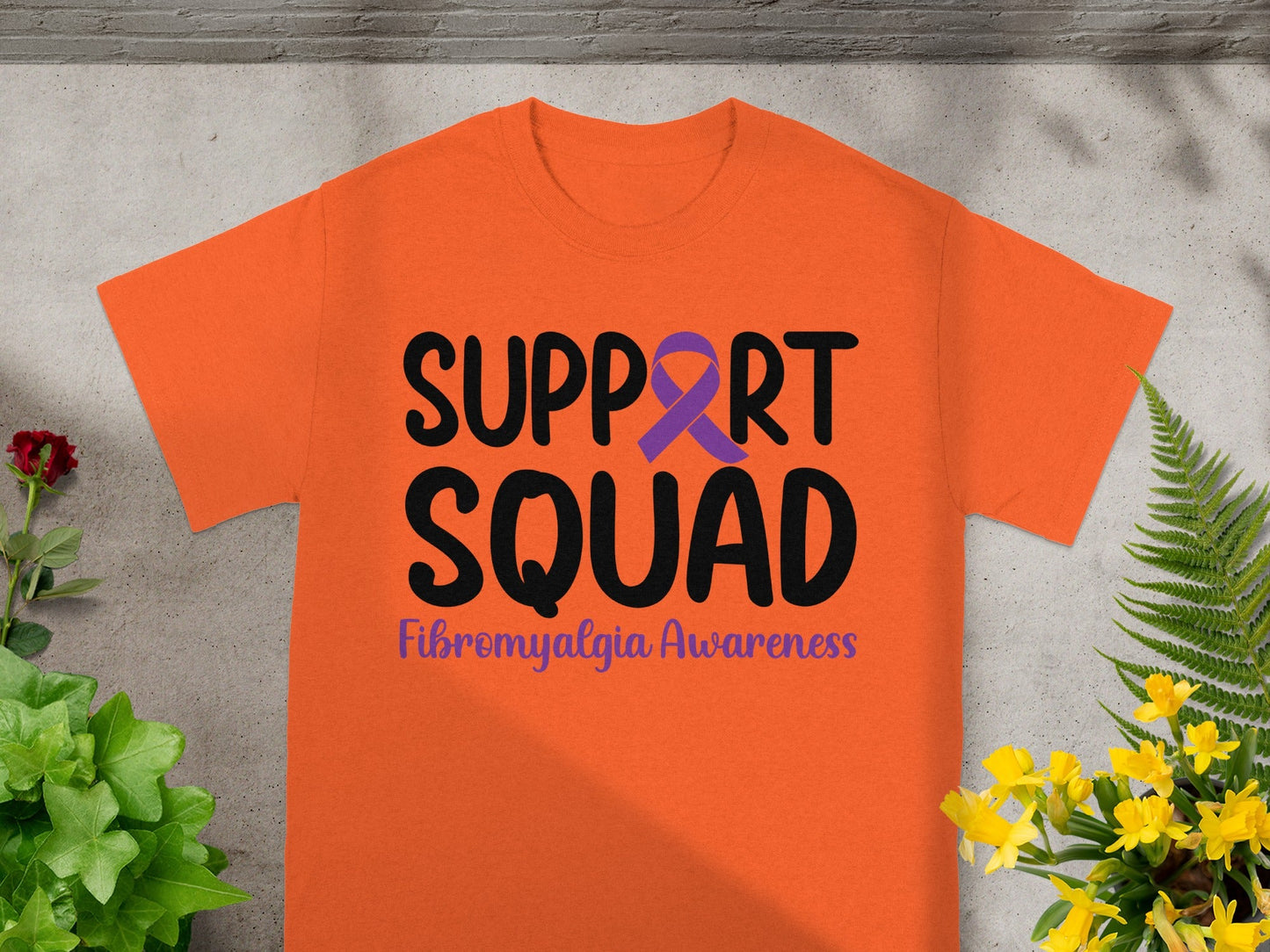 Support Squad Fibromyalgia Awareness t-shirt