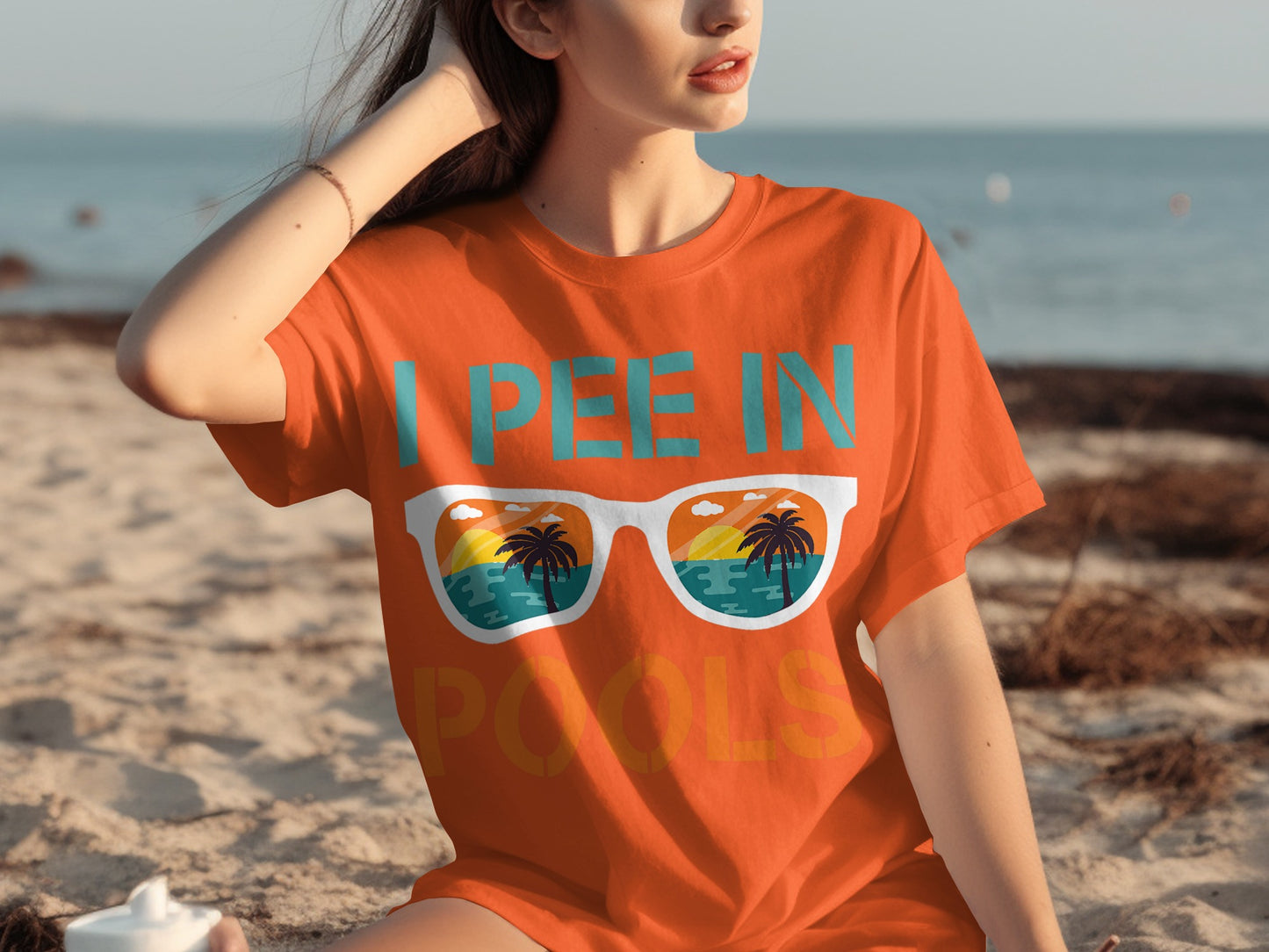 I Pee In Pools Funny Summer Beach Vacation T-shirt
