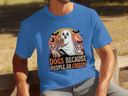 Cute Ghost Dogs Because People Are Creepy T-shirt