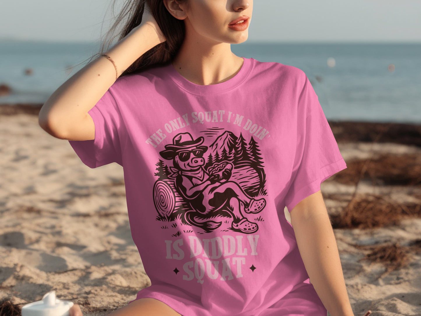 The Only Squat I'm Doing Is Diddly Squat T-Shirt