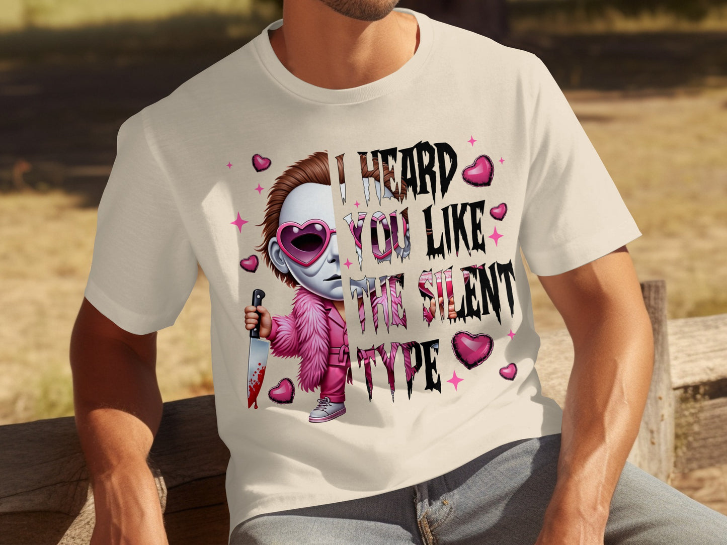 I Heard You Like The Silent Type Graphic Tee