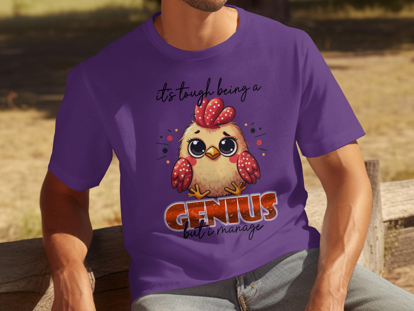 It's Tough Being a Genius But I Manage Shirt