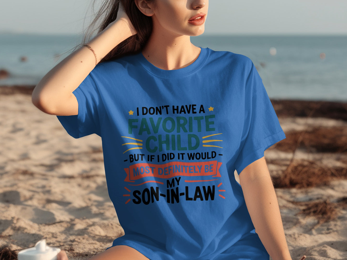 I Don't Have a Favorite Child Son-In-Law T-Shirt