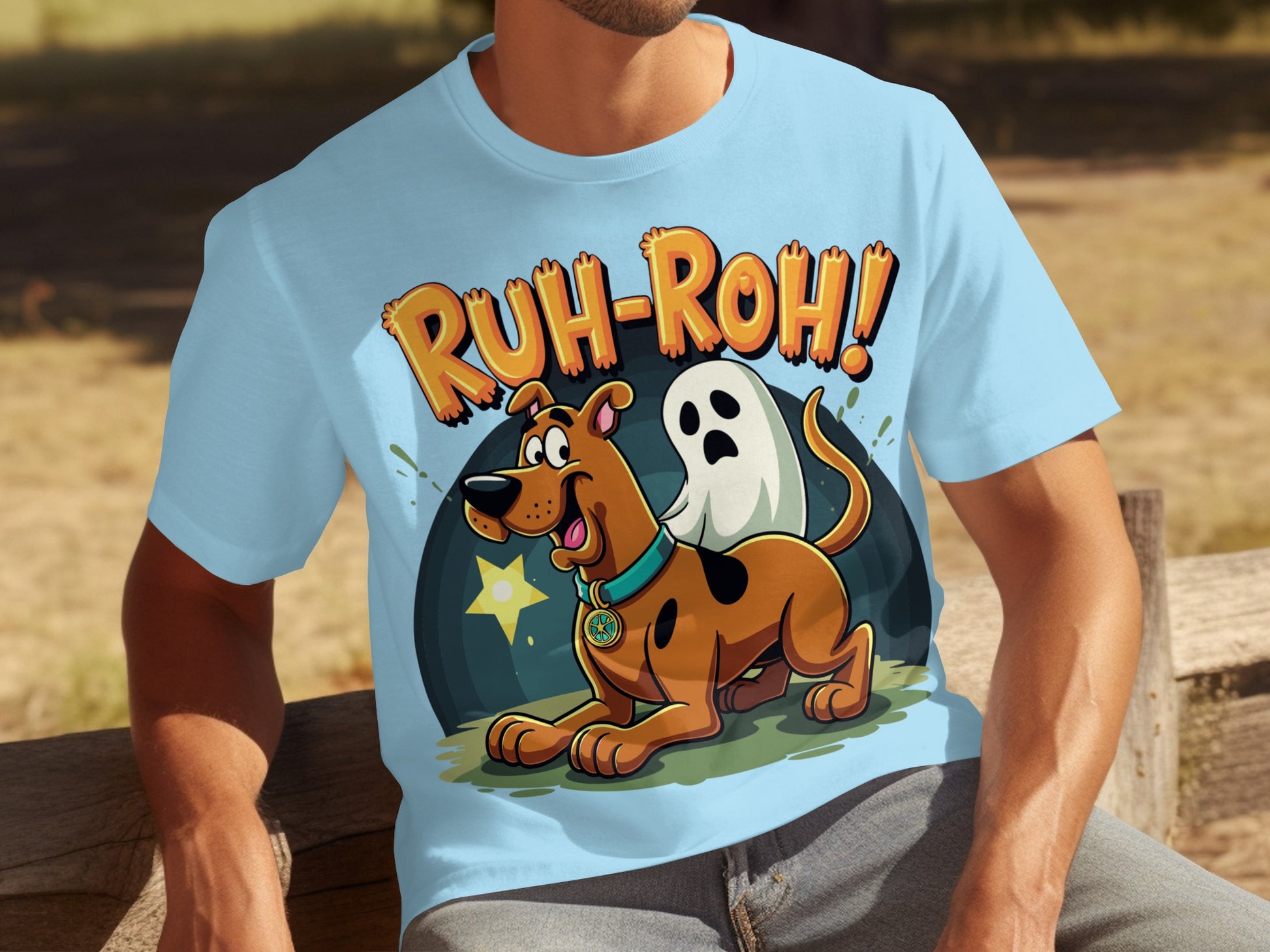 Scooby-Doo Ruh-Roh Ghost Graphic Tee product