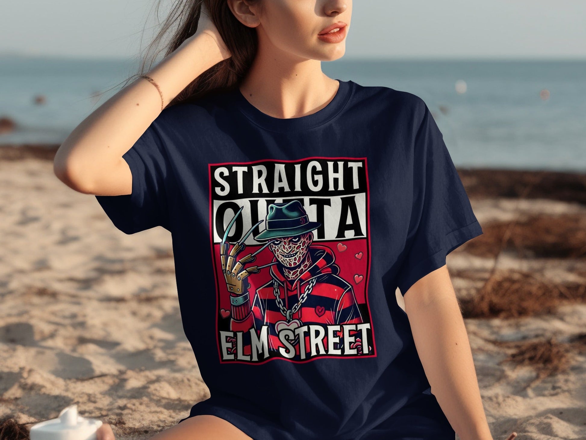 Straight Outta Elm Street Graphic T-Shirt
