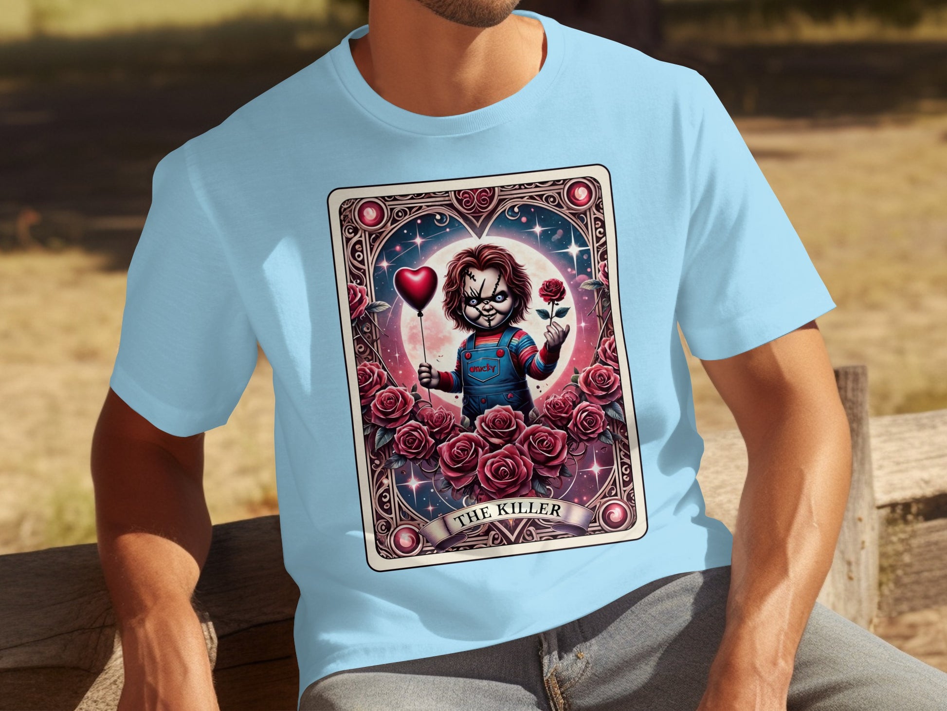 The Killer Horror Movie Character Graphic T-Shirt