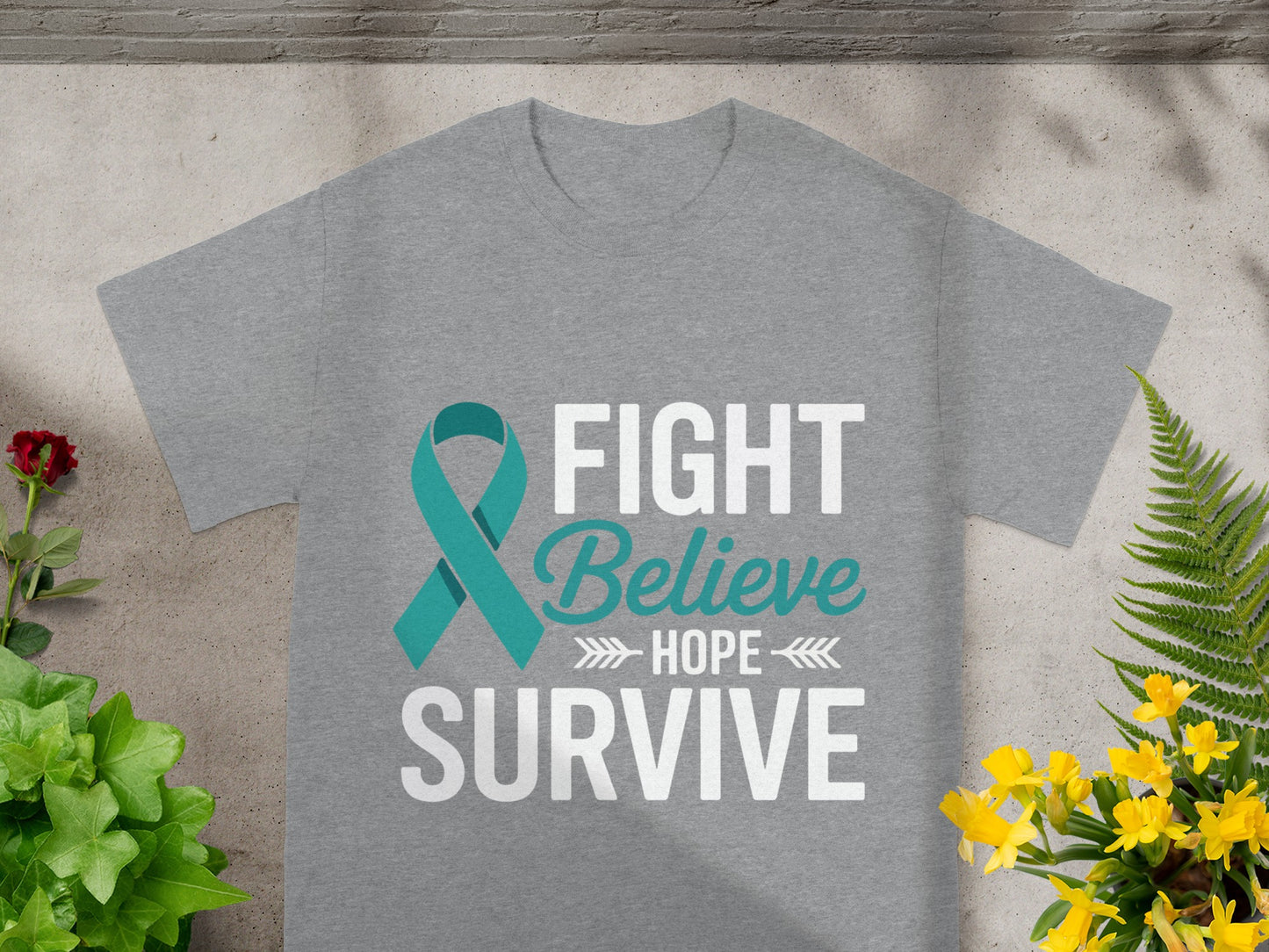 Fight Believe Hope Survive Motivational Shirt