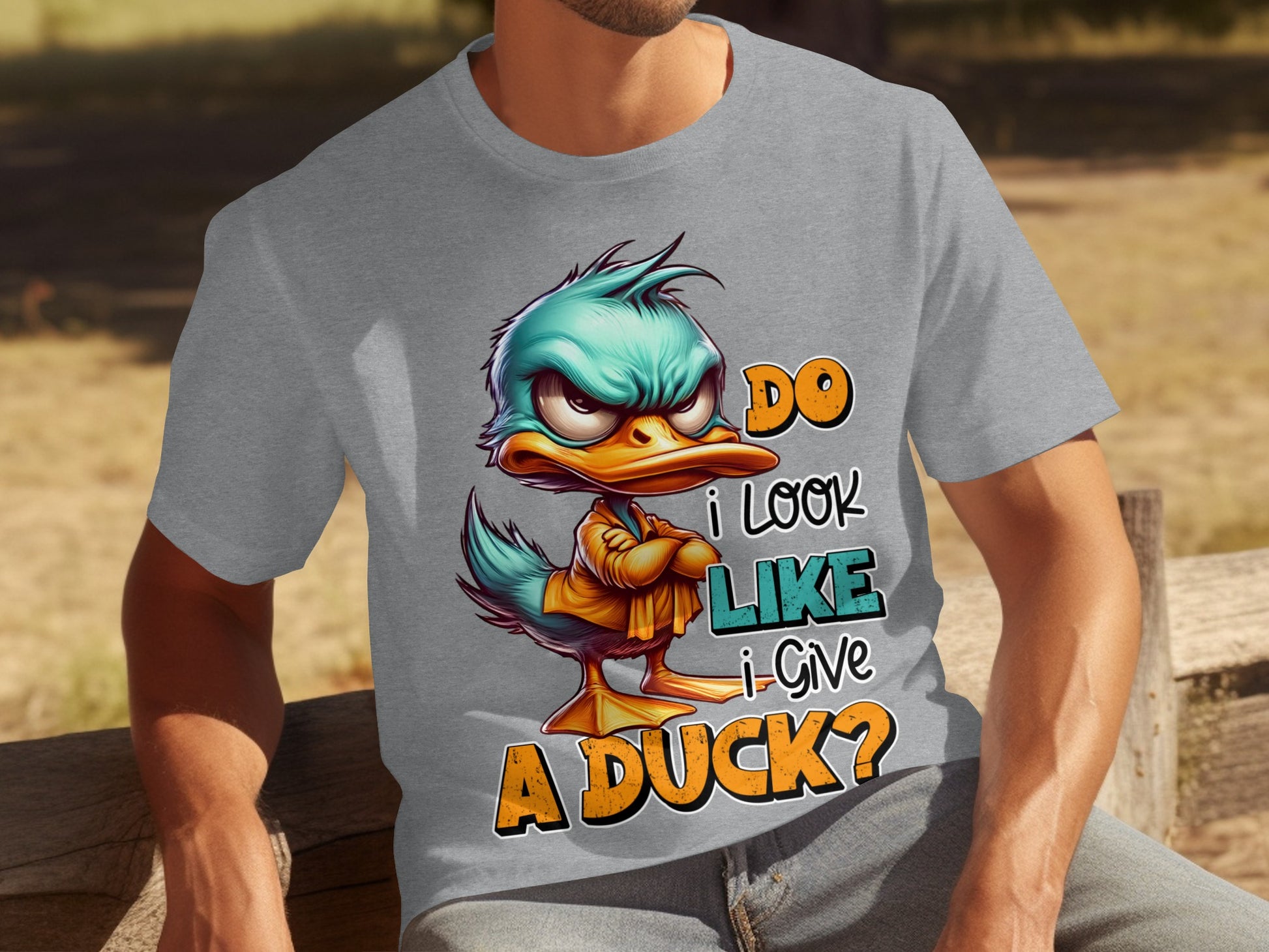 Do I Look Like I Give A Duck Graphic T-shirt