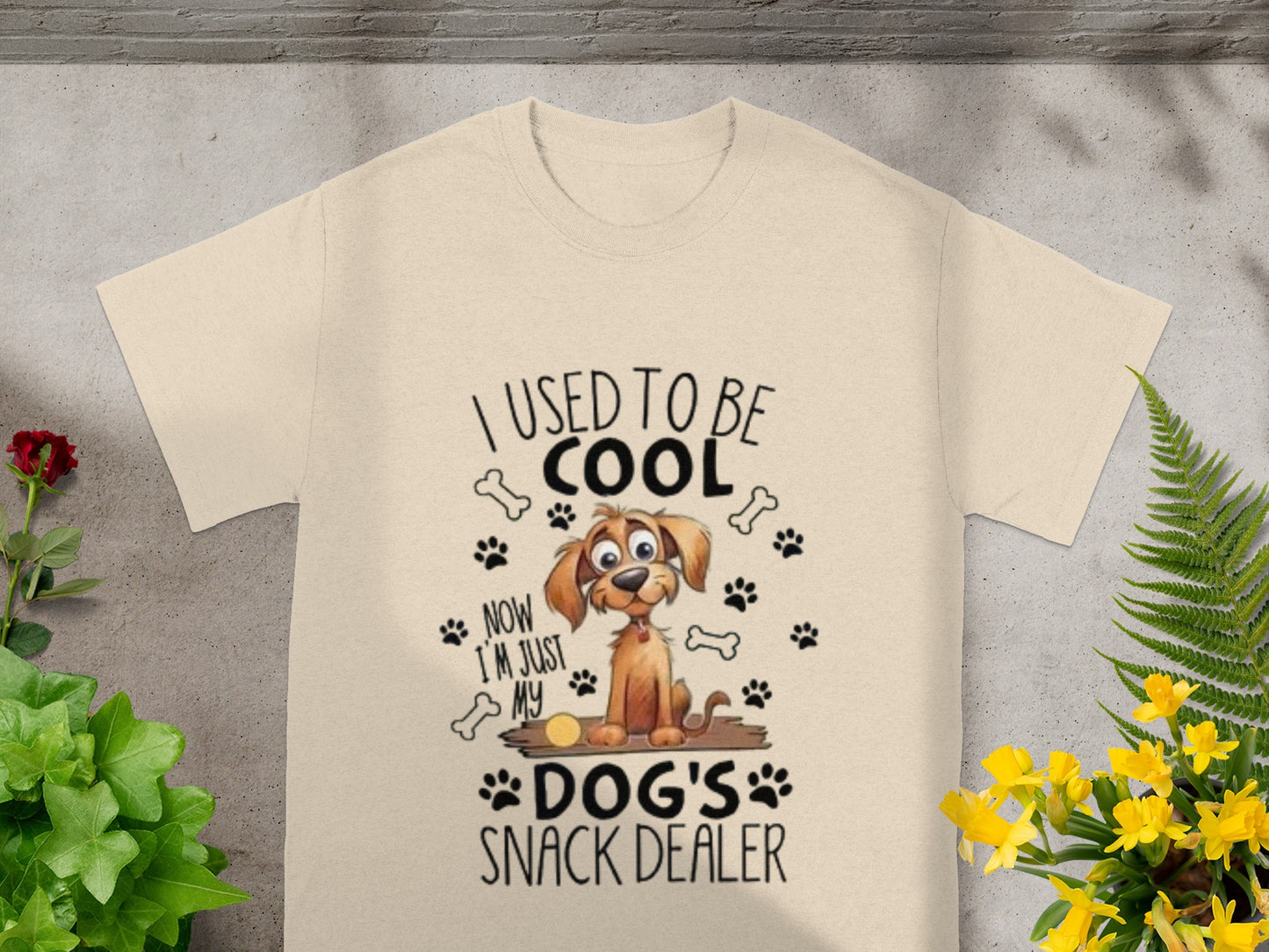 I Used To Be Cool Now I'm Just My Dog's Snack Dealer Shirt