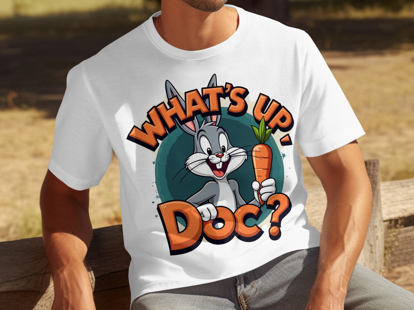 What's Up Doc Bugs Bunny Graphic T-Shirt