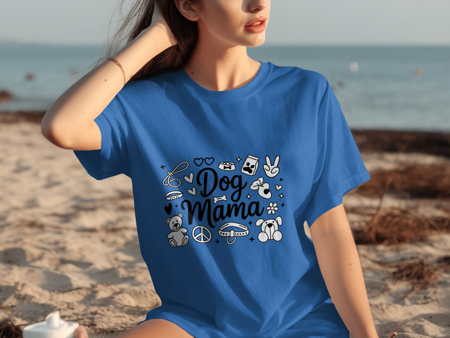Dog Mama Graphic Tee for Proud Dog Lovers