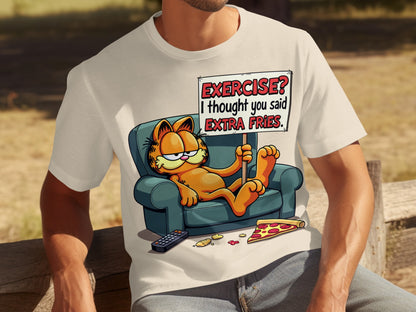 Exercise? I Thought You Said Extra Fries T-shirt