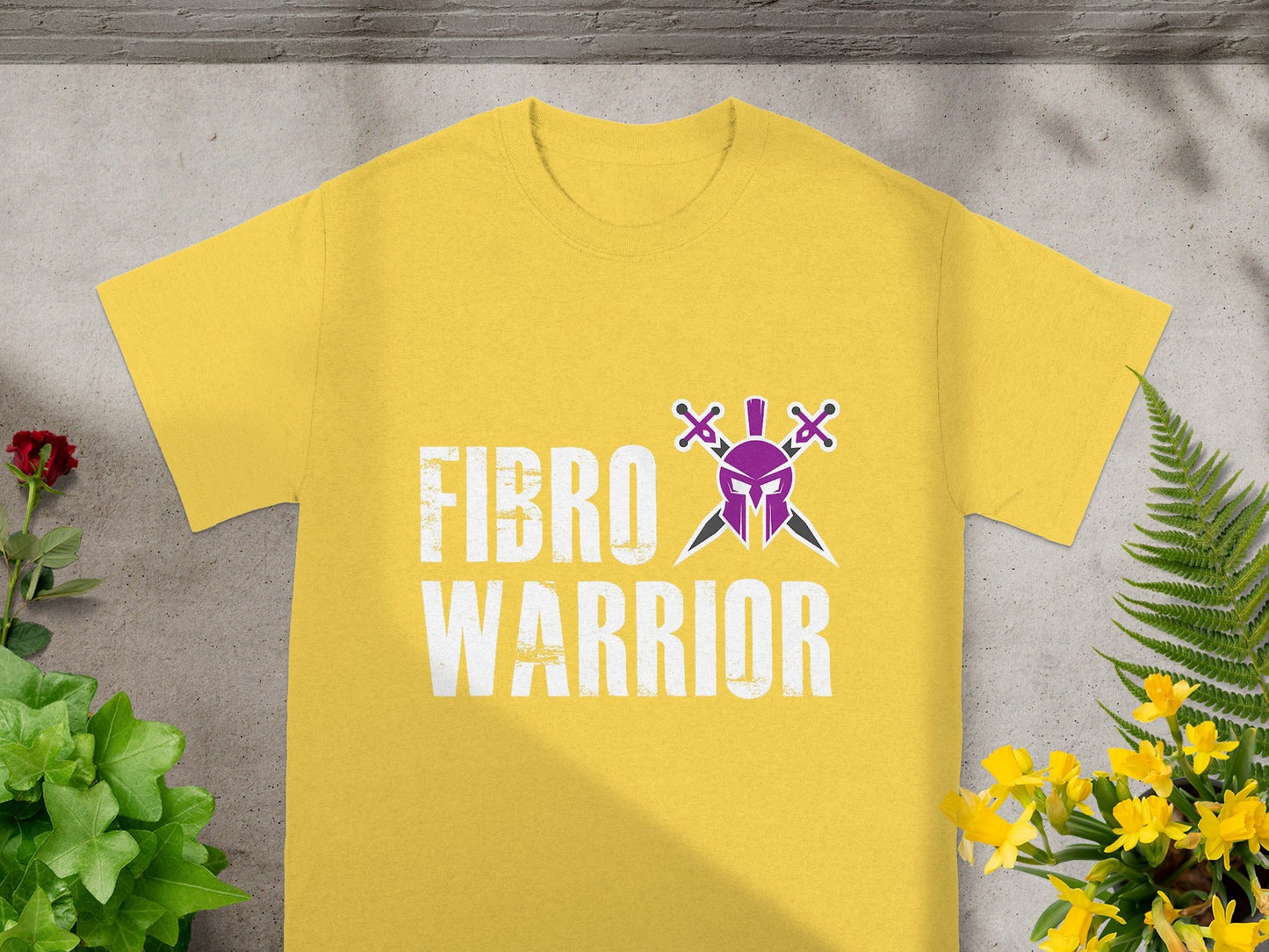 Empowering Fibro Warrior Graphic Tee Shirt