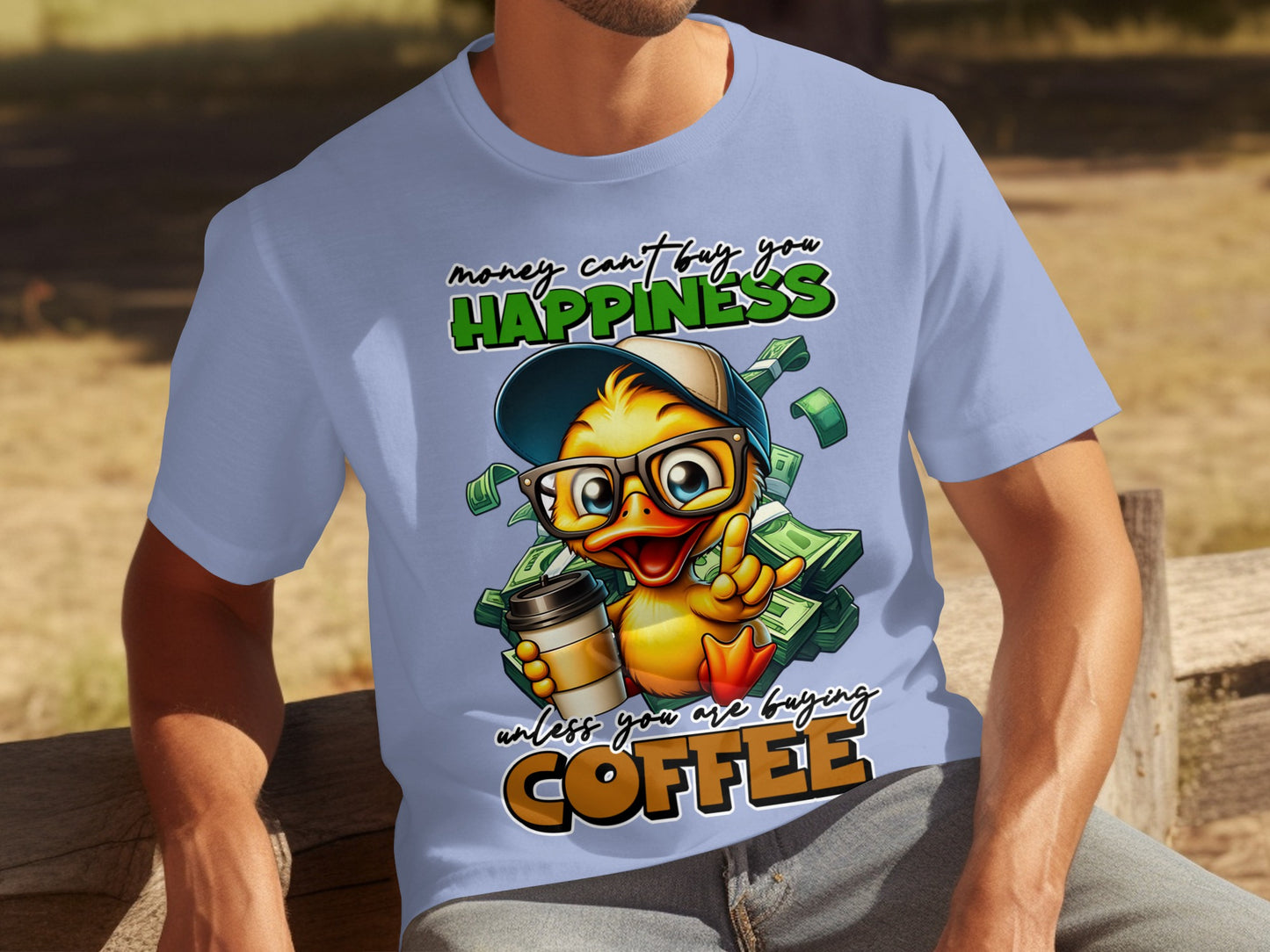 Money Can't Buy Happiness Unless It's Coffee T-Shirt