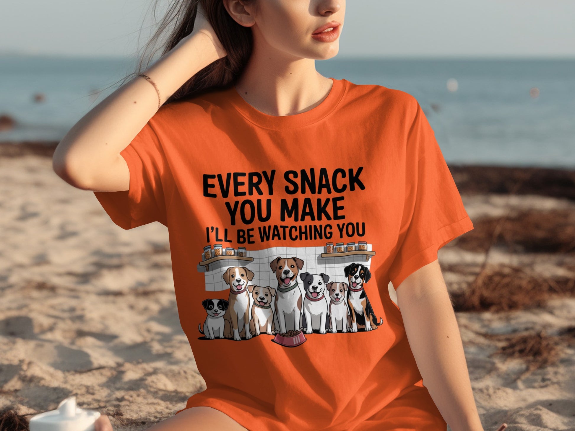 Every Snack You Make I'll Be Watching You T-shirt