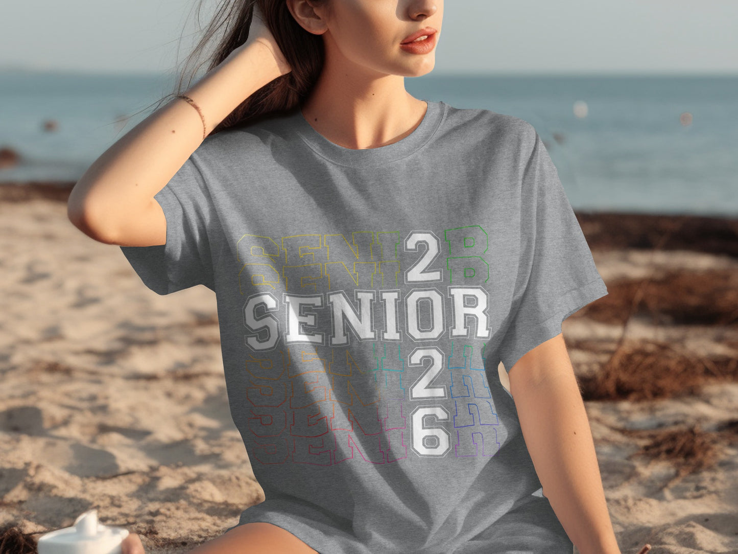 Senior 2026 Graphic Design T-shirt causal wear