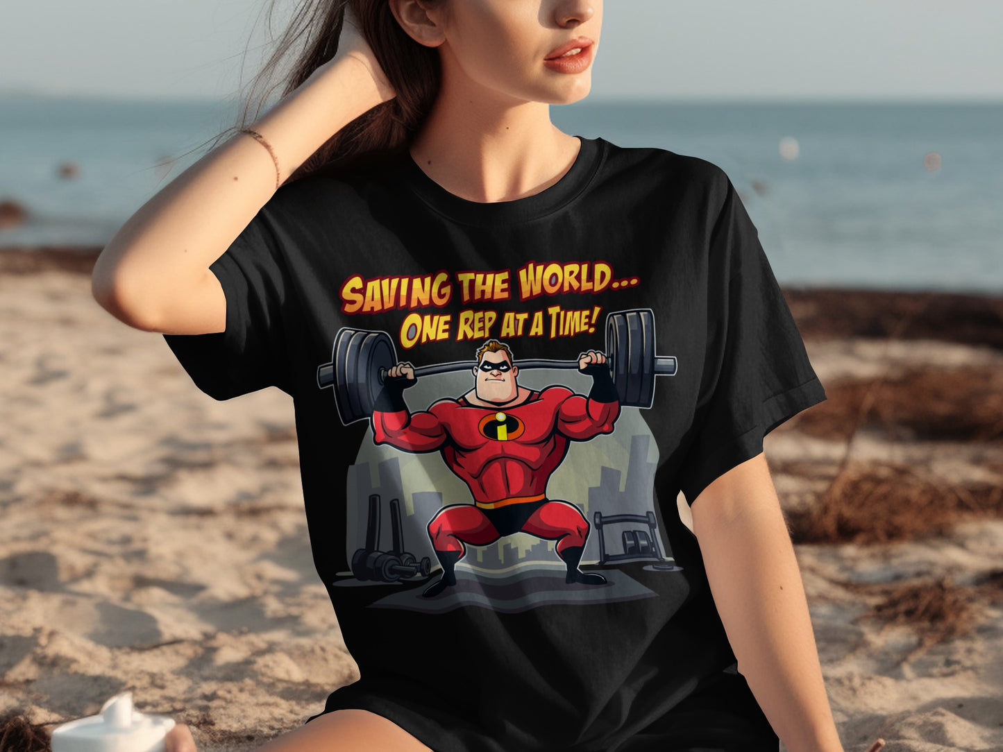 Saving the World One Rep at a Time T-shirt