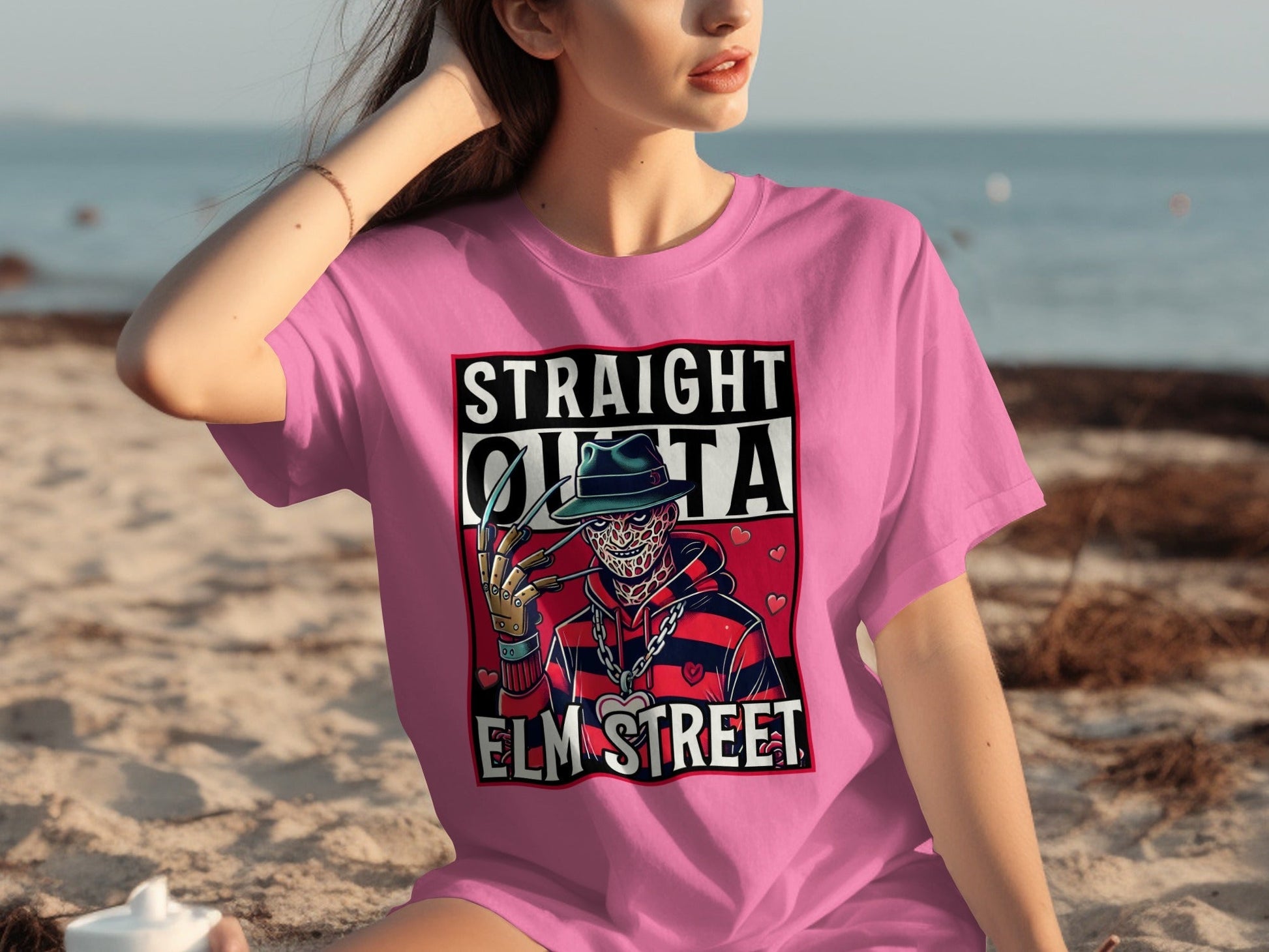 Straight Outta Elm Street Graphic T-shirt