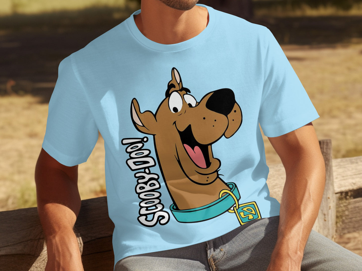 Scooby-Doo Cartoon Character T-Shirt Design Tops