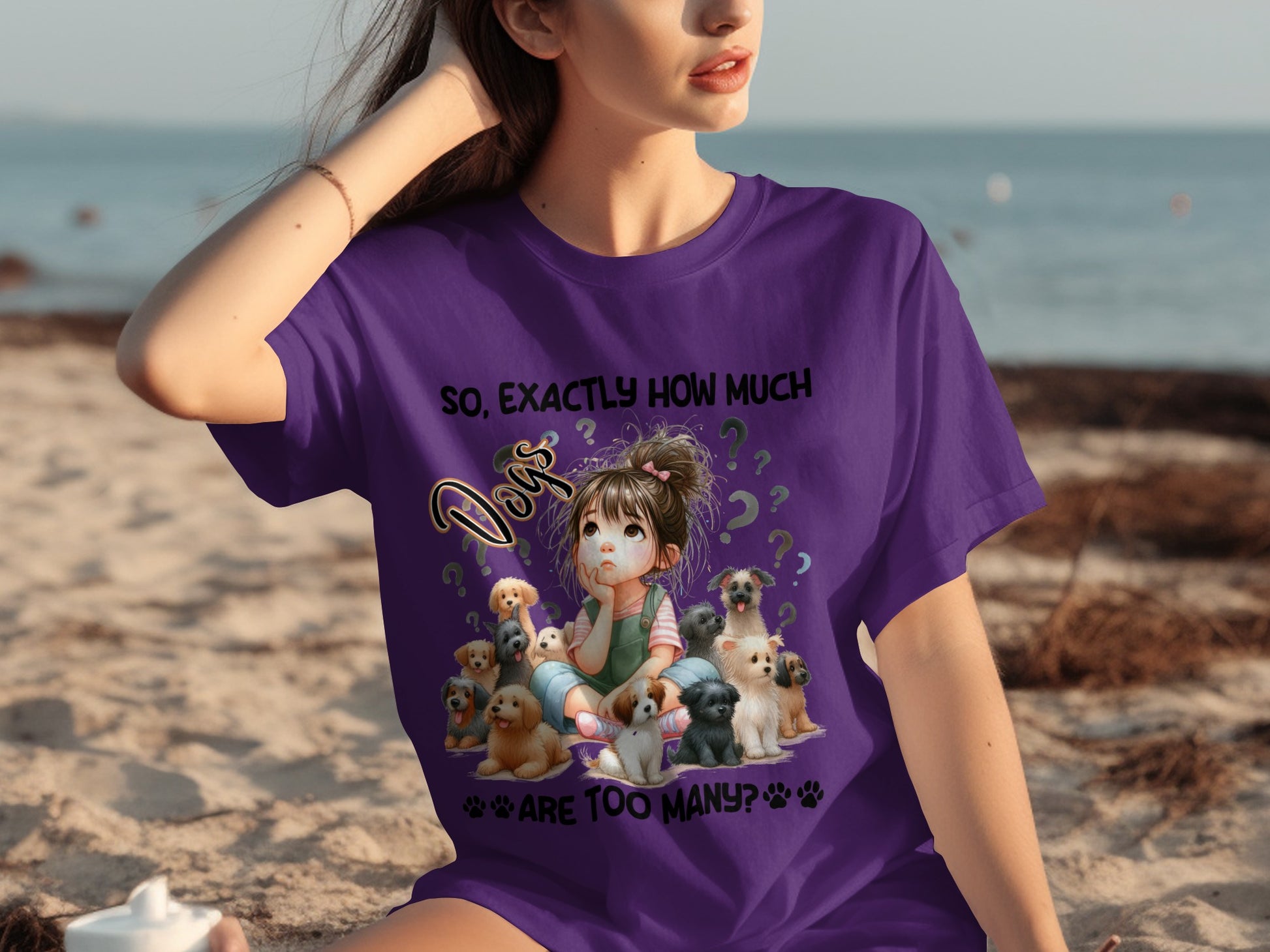 Exactly How Much Dogs Are Too Many Cartoon Shirt