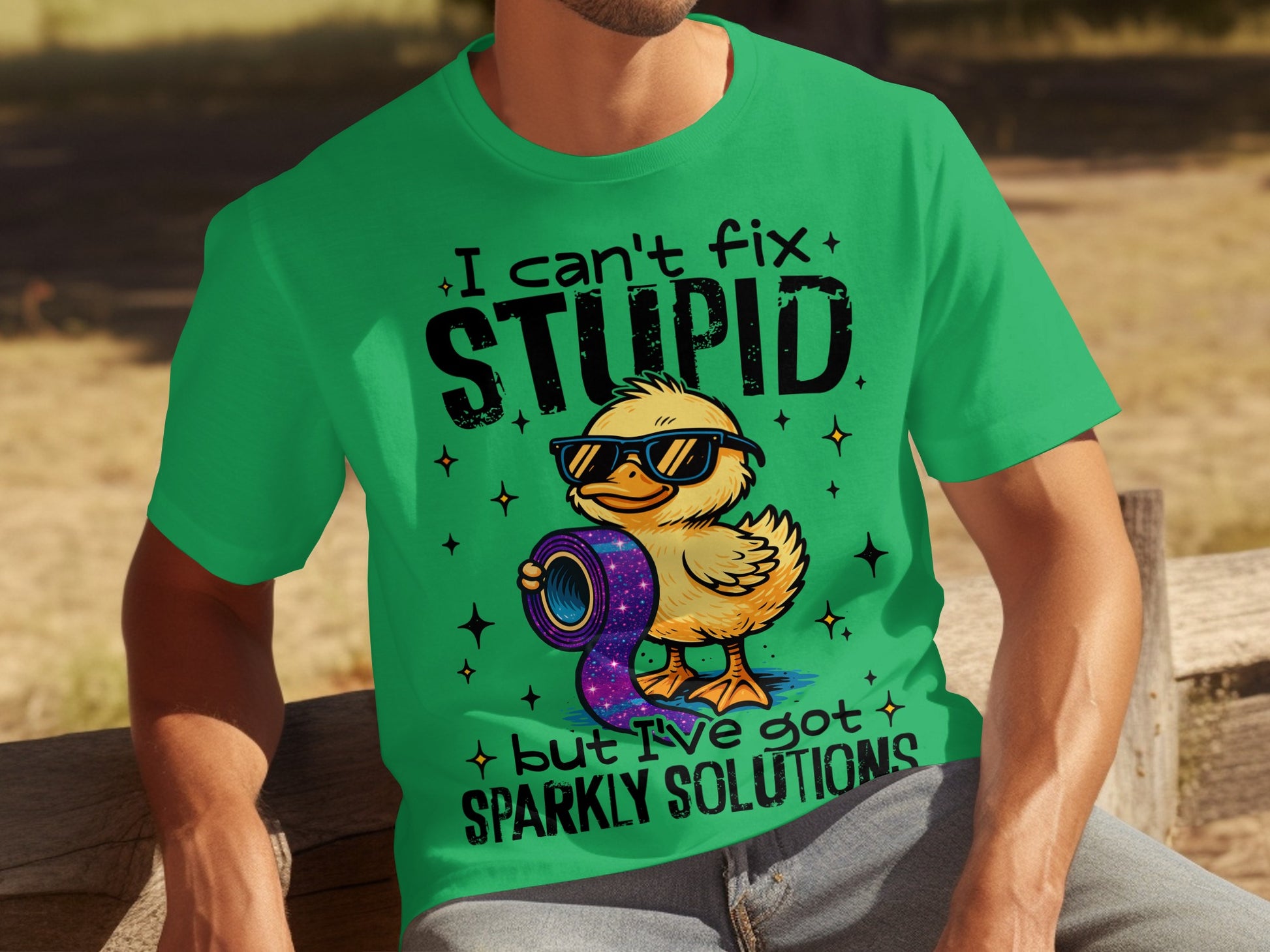 I Can't Fix Stupid But I've Got Sparkly Solutions T-Shirt