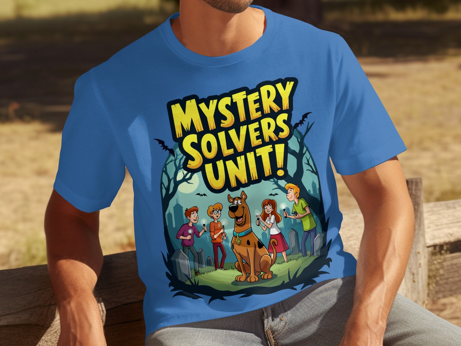 Mystery Solvers Unit Scooby-Doo Cartoon T-shirt