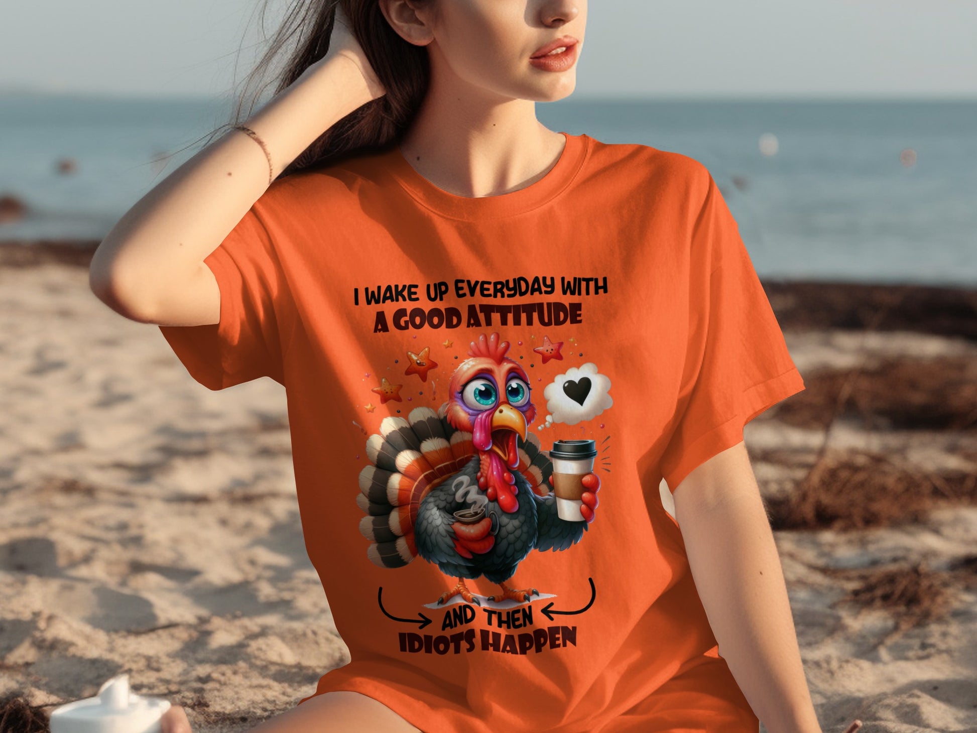 I Wake Up Everyday With A Good Attitude Funny Shirt