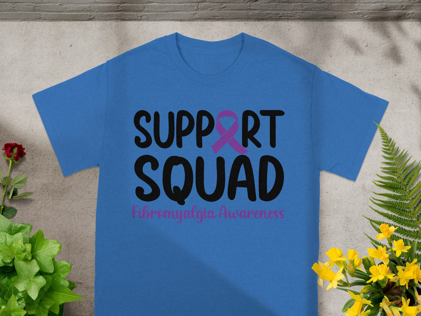 Support Squad Fibromyalgia Awareness T-Shirt