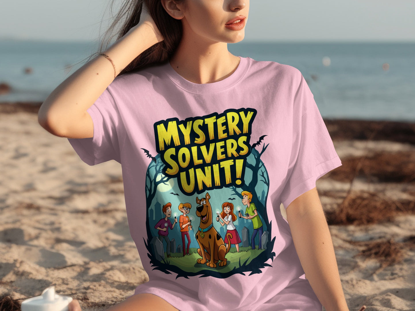 Mystery Solvers Unit Graphic Tee Shirt for Fans