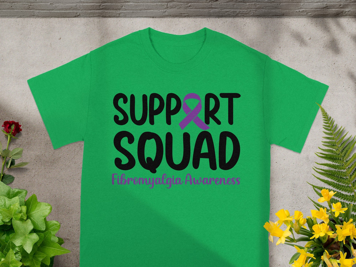 Support Squad Fibromyalgia Awareness T-shirt