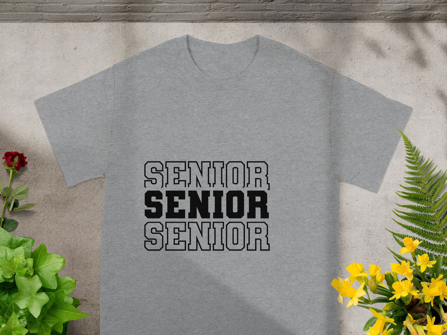 SENIOR SENIOR SENIOR Graphic Tee for Graduates
