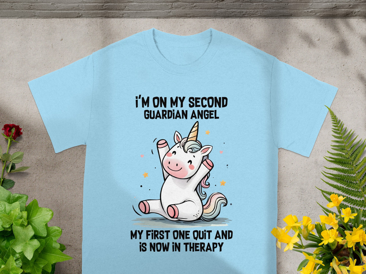 My Second Guardian Angel Unicorn Tee