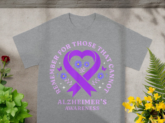Remember For Those That Cannot Alzheimer's Awareness Shirt