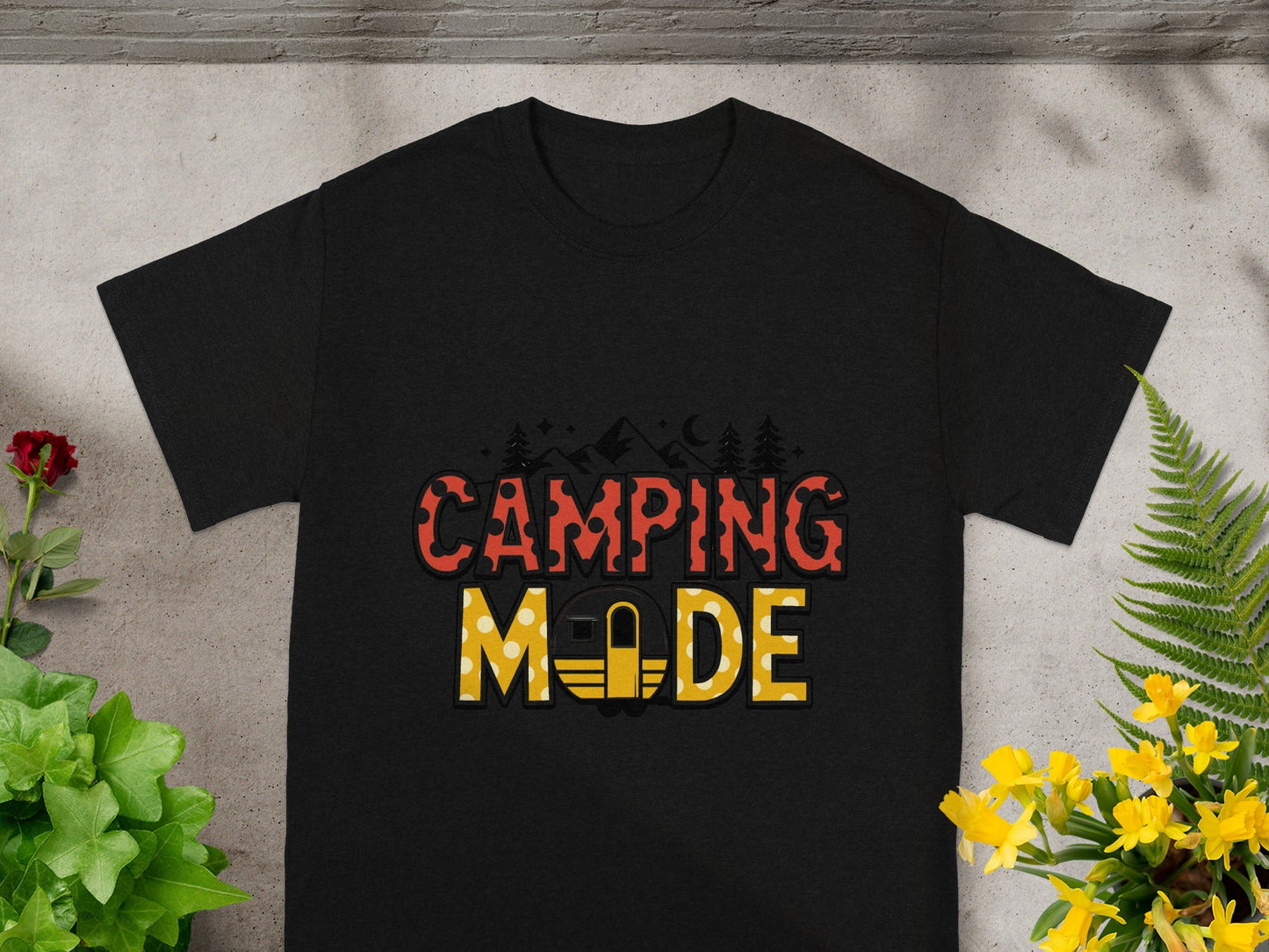 Camping Mode Graphic Tee product