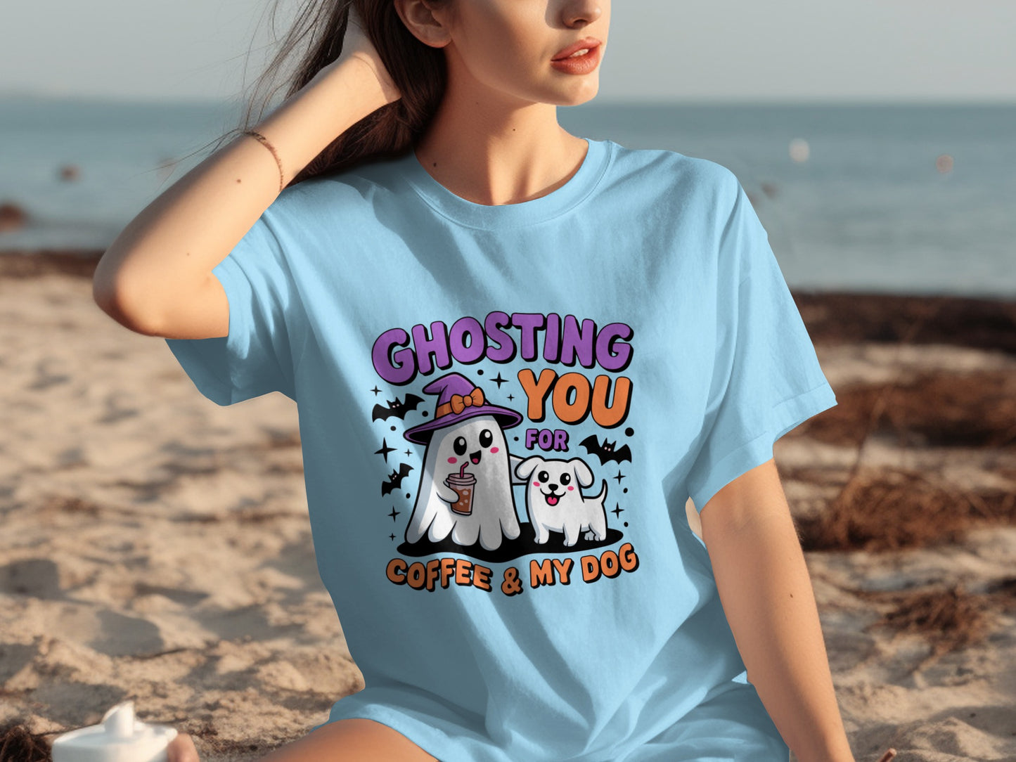 Ghosting You For Coffee and My Dog T-shirt