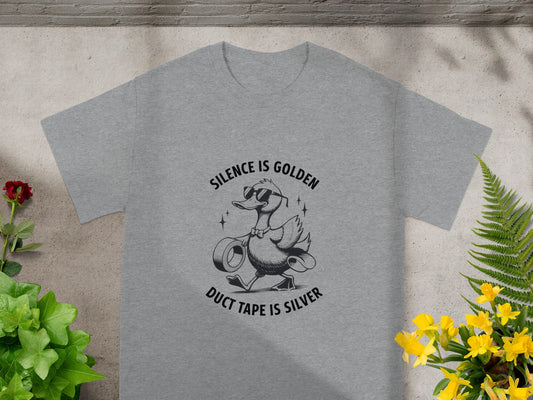 Silence Is Golden Duct Tape Is Silver T-Shirt