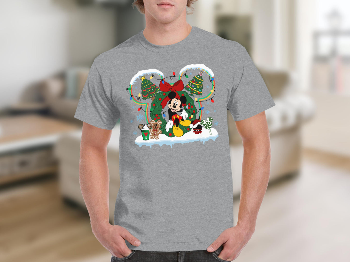 Mickey and Friends Christmas Festive T-Shirt